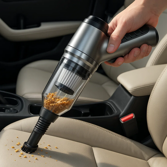 Portable Cordless Auto Vacuum Cleaner with Fast USB Charge - Lusomart