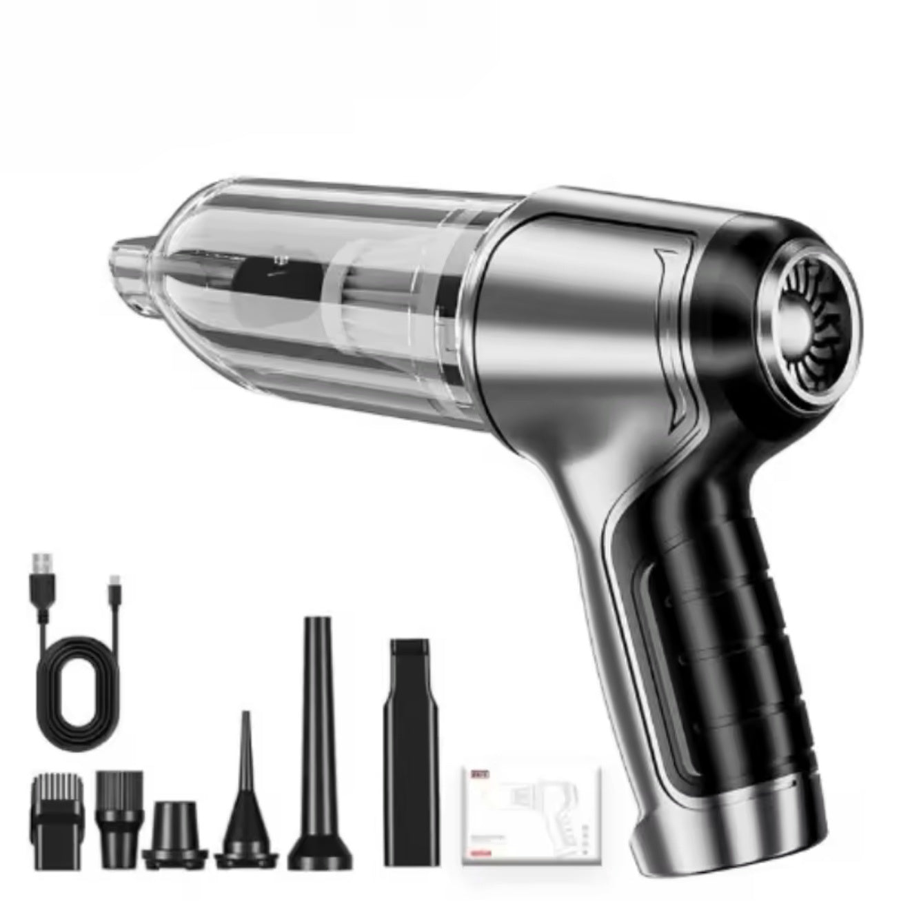 AquaJet | Powerful Cordless Car Vacuum Cleaner with USB-C Charging 1