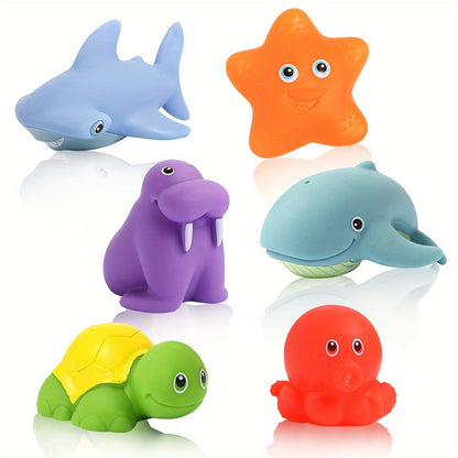 Cute Bath Animal Squirt Toys for Kids - Lusomart