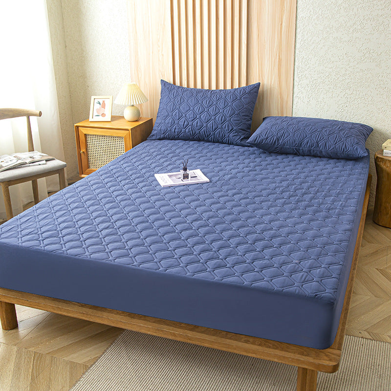 AquaShield | Premium Waterproof Quilted Mattress Protector for King Size 11