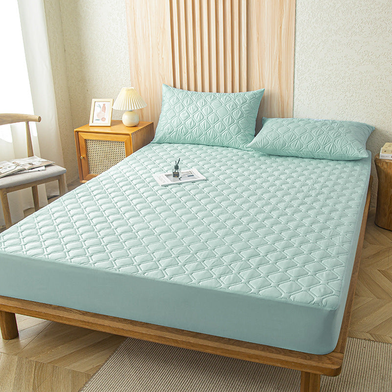 AquaShield | Premium Waterproof Quilted Mattress Protector for King Size 14