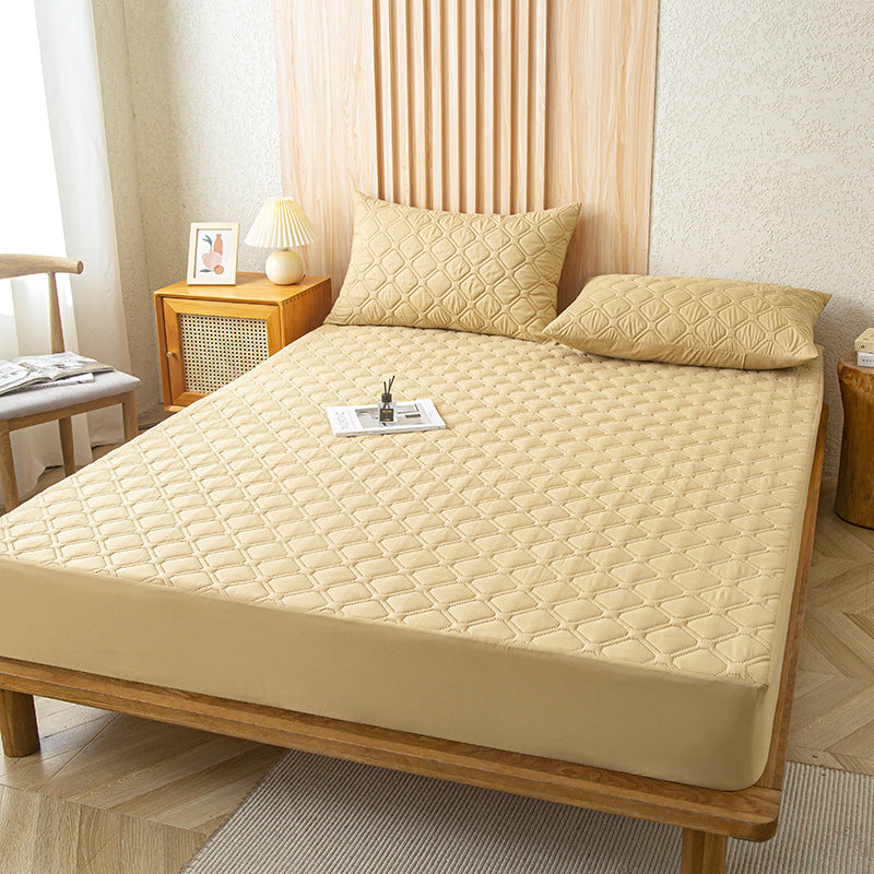 AquaShield | Premium Waterproof Quilted Mattress Protector for King Size 9