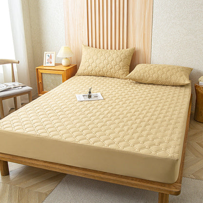 AquaShield | Premium Waterproof Quilted Mattress Protector for King Size 9