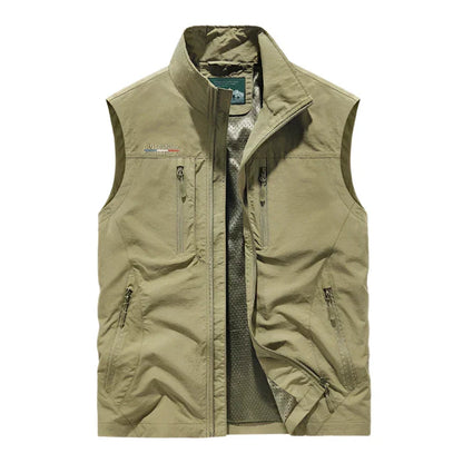 Waterproof Slim Fit Mens Body Warmer Jacket - Lusomart