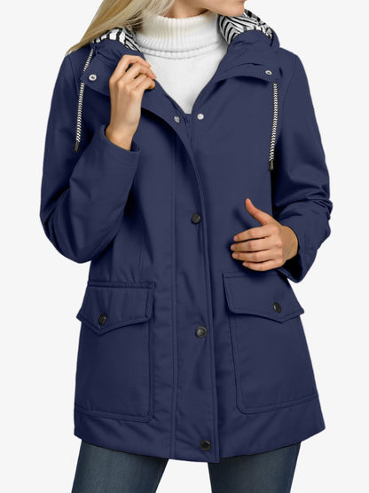 AquaShield | Stylish Waterproof Women's Rain Jacket with Hood 5