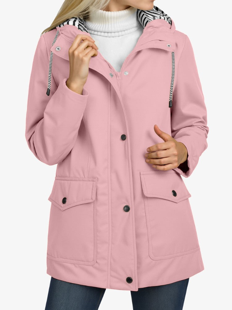 AquaShield | Stylish Waterproof Women's Rain Jacket with Hood 6
