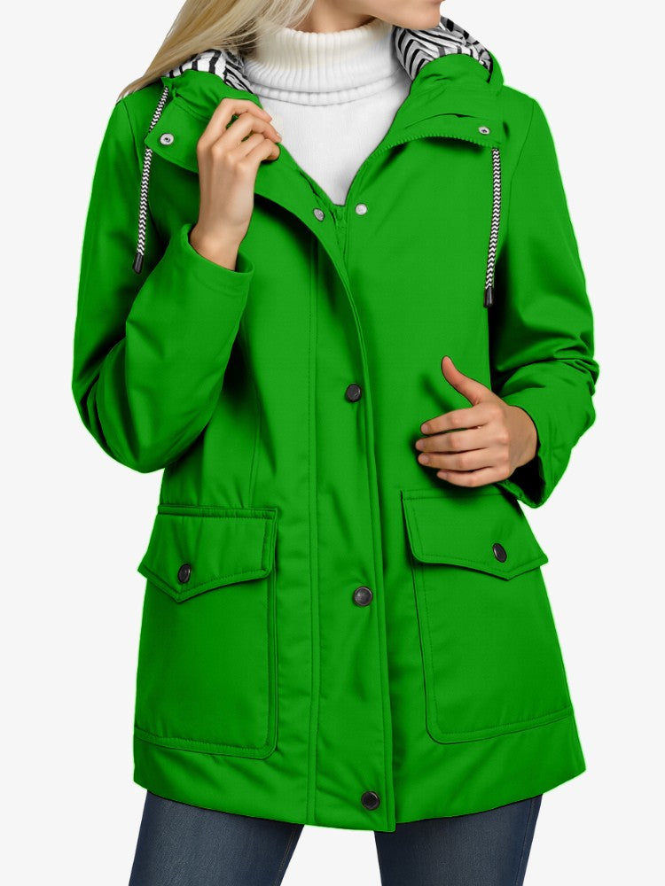 AquaShield | Stylish Waterproof Women's Rain Jacket with Hood 9