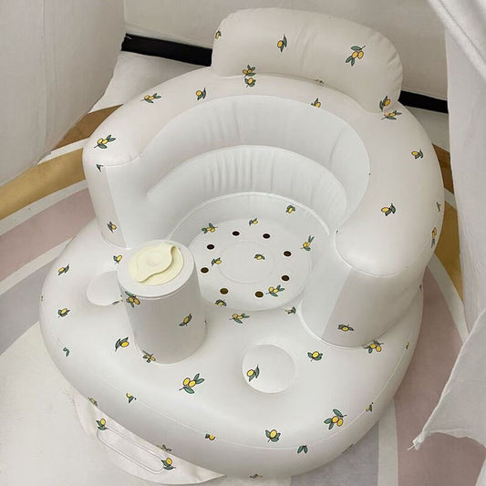 Fun Bright Inflatable Baby Bath Seat - Lusomart