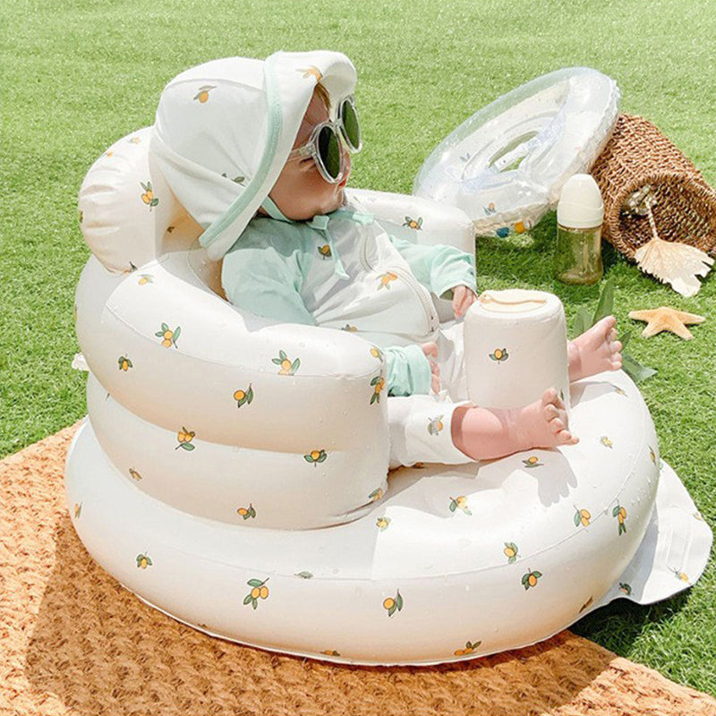 AquaSphere | Cozy Colorful Inflatable Baby Float Chair for Bathing 1