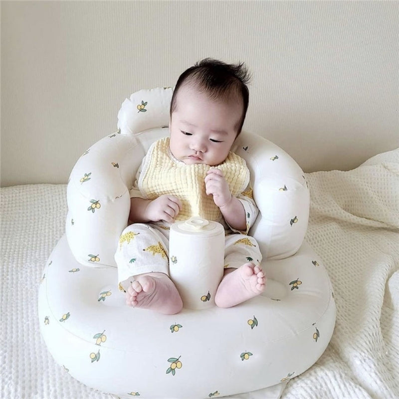 AquaSphere | Cozy Colorful Inflatable Baby Float Chair for Bathing 2