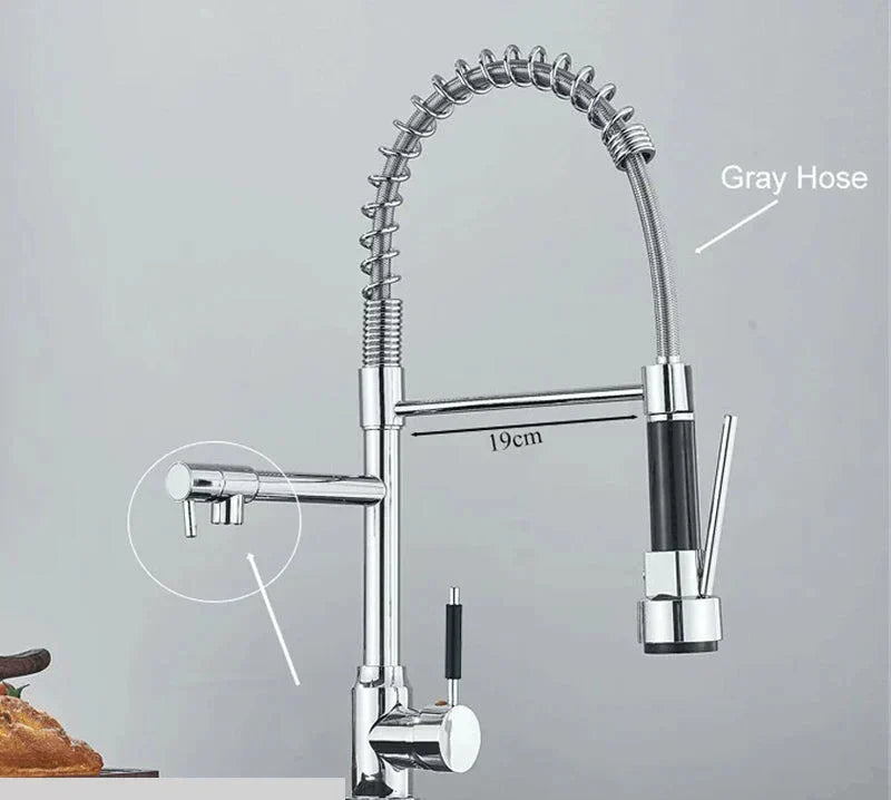 AquaStone | Modern Versatile Kitchen Mixer Tap with 360° Swivel Spout 3
