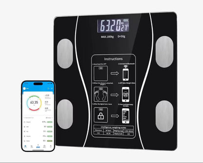 AquaStone | Sleek Smart Body Composition Bathroom Scale with Bluetooth 1