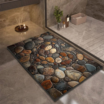 Soft Grip Anti-Slip Bathroom Bath Mat - Lusomart