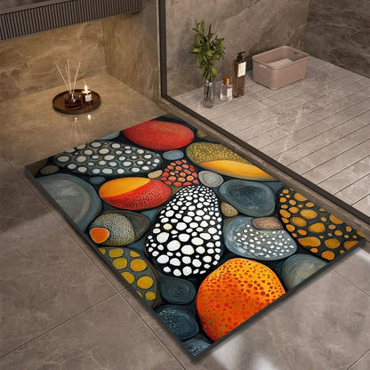 AquaStone | Stylish Non-Slip Diatomaceous Earth Bath Mat for Safety 10