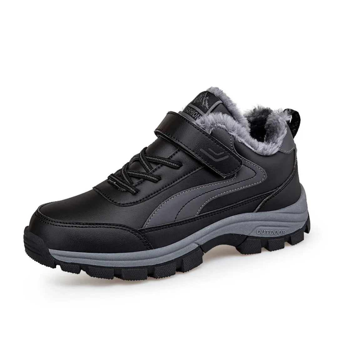 AquaStride | Comfortable Waterproof Men's Walking Shoes with Velcro 1