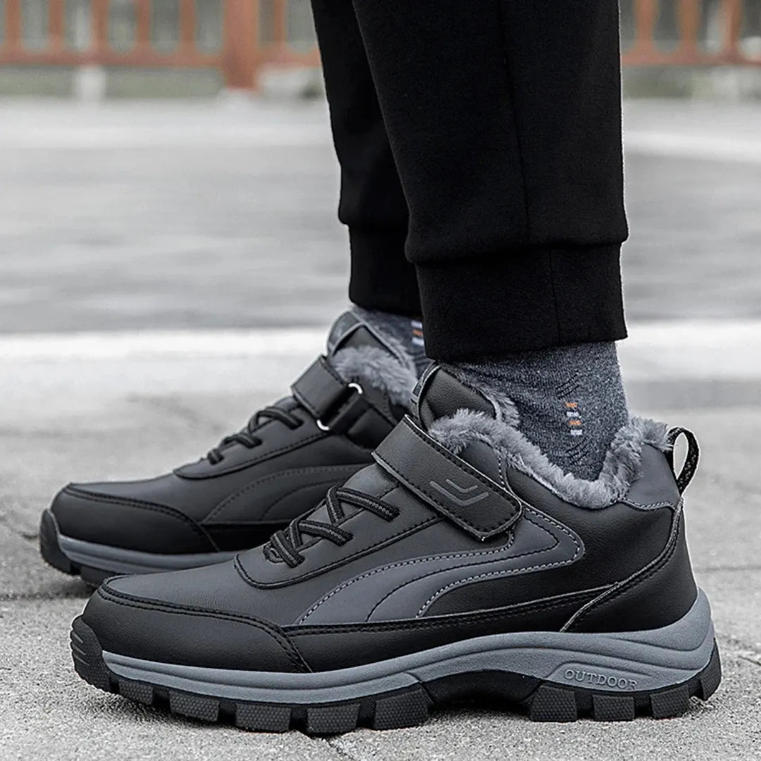 AquaStride | Comfortable Waterproof Men's Walking Shoes with Velcro 6