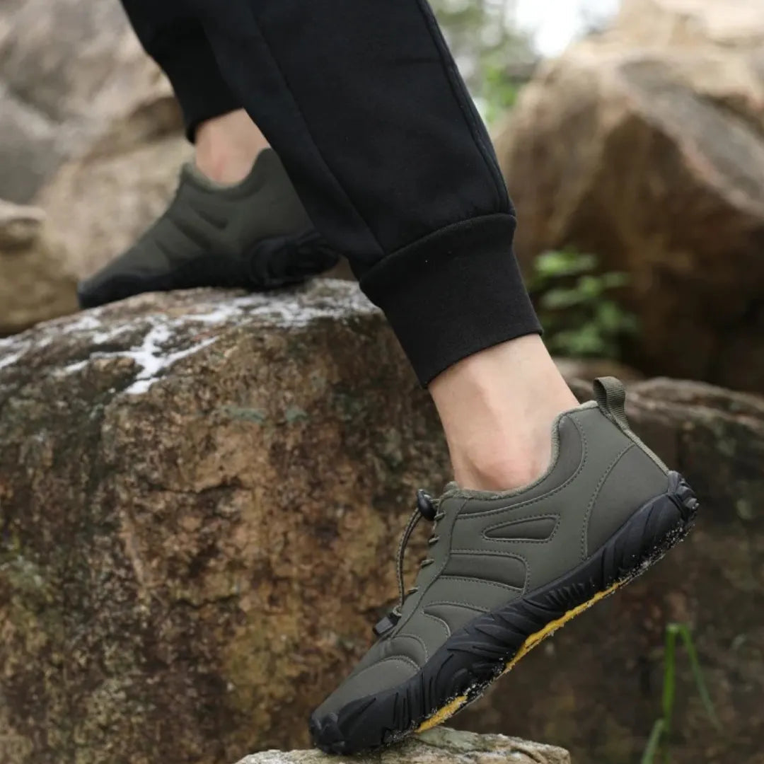 AquaStride | Cozy Waterproof Zero Drop Barefoot Running Shoes 8