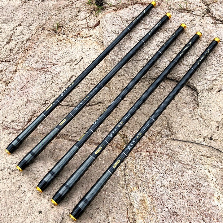 Portable Strong Graphite Telescopic Fishing Rod - Lusomart
