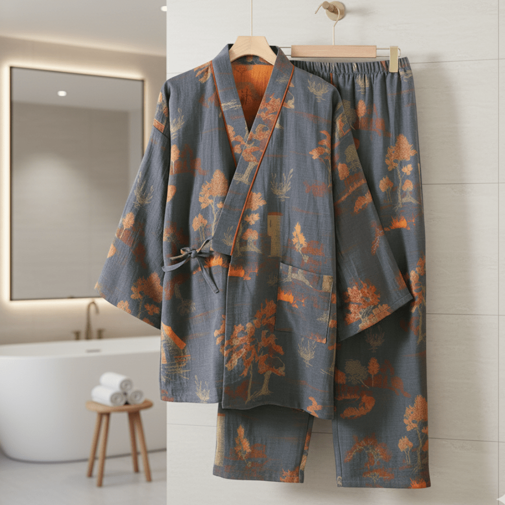 Beautiful Soft Watercolor Pajama Set - Lusomart