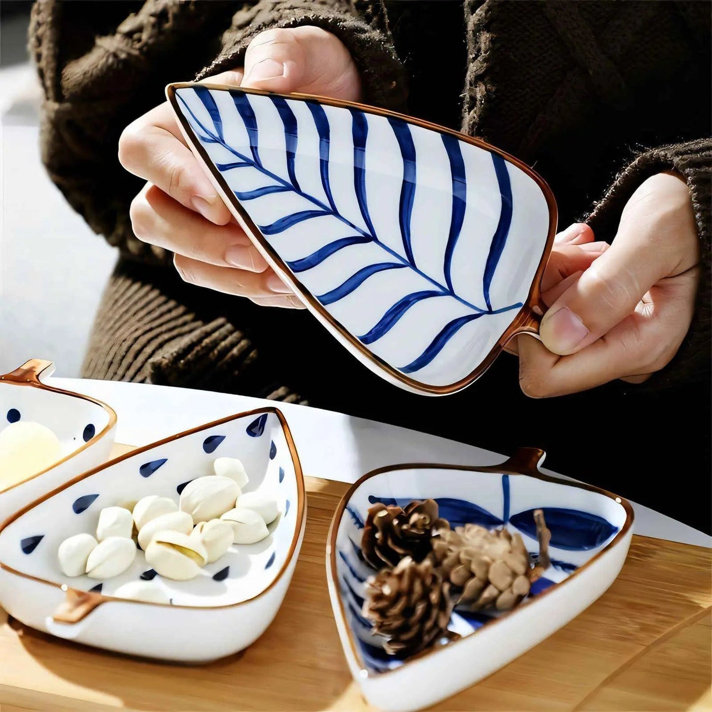 ArborLeaf Nordic Serving Plate Set Inovessa