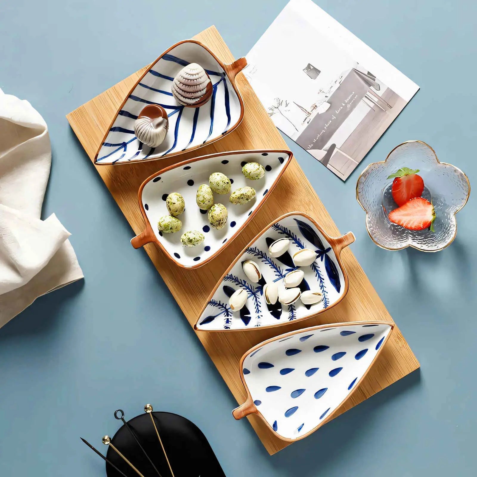 ArborLeaf Nordic Serving Plate Set Inovessa