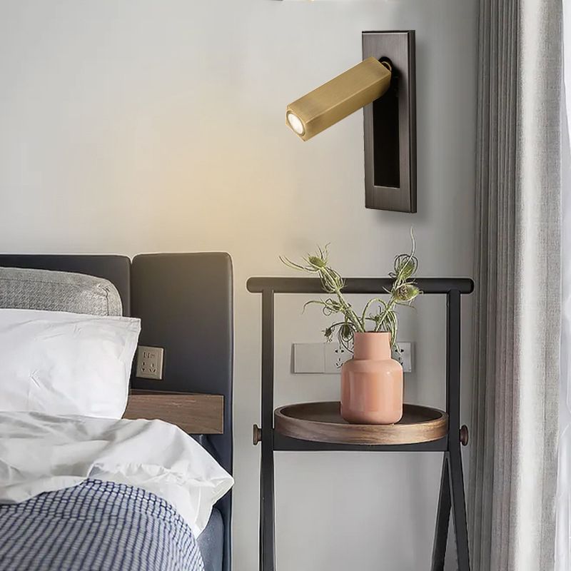 Stylish Adjustable Wall Lamp, Round/Square Shade