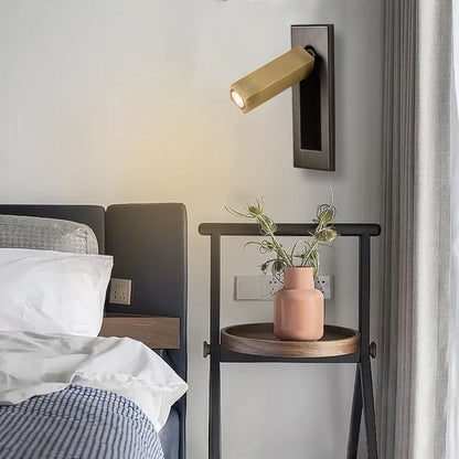 Stylish Adjustable Wall Lamp, Round/Square Shade