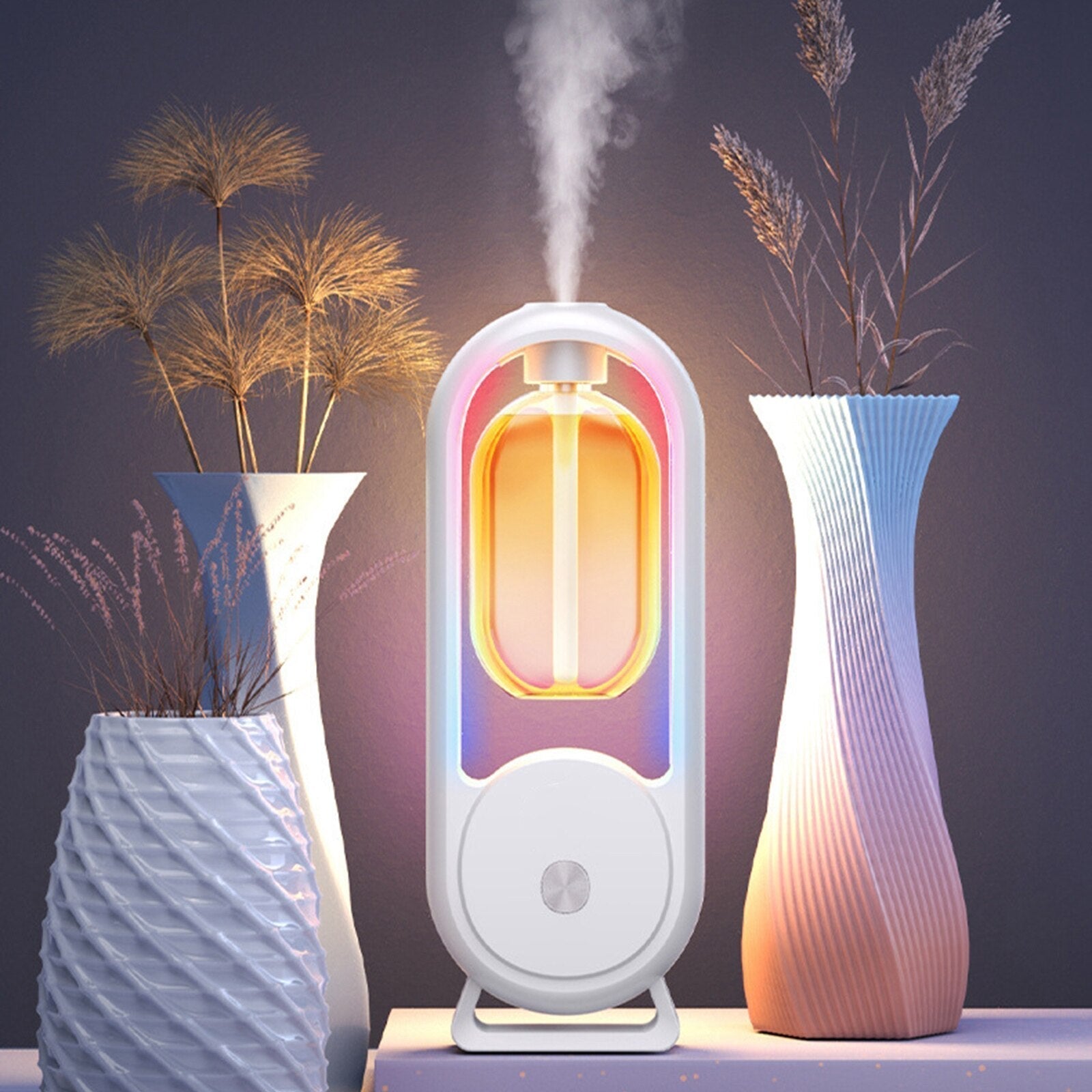 Aroma Circle | Waterless Essential Oil Diffuser with Large Coverage – Stylish Design for Pure Aromatherapy 1