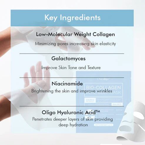 Natural Collagen Face Mask for Hydrated Skin