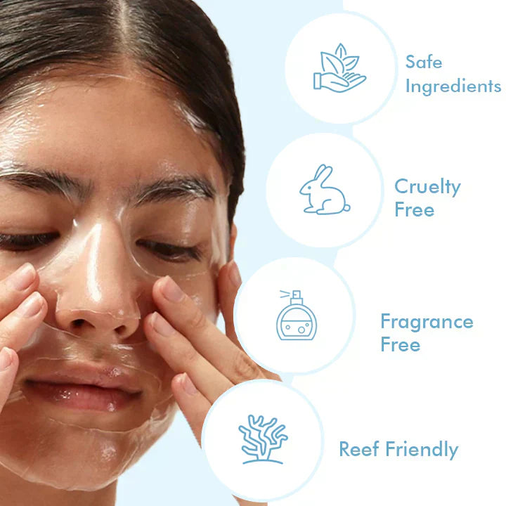 Natural Collagen Face Mask for Hydrated Skin
