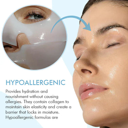 Natural Collagen Face Mask for Hydrated Skin