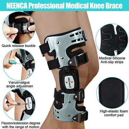 Comfortable Knee Support Brace with Side Stabilizer