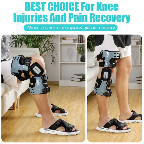 Comfortable Knee Support Brace with Side Stabilizer