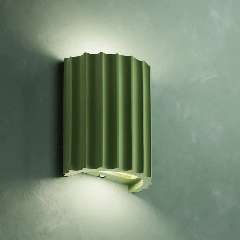 Contemporary Glass LED Sconce Light