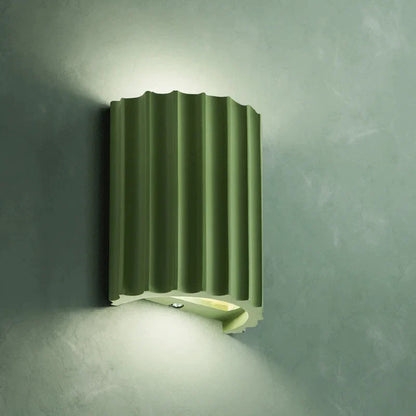 Contemporary Glass LED Sconce Light