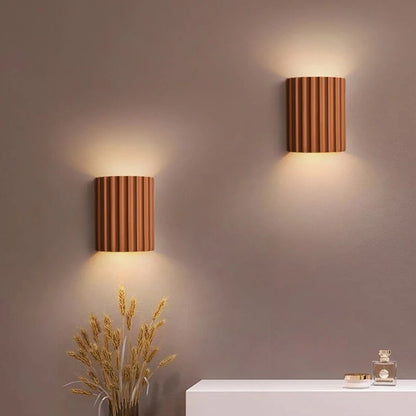 Contemporary Glass LED Sconce Light