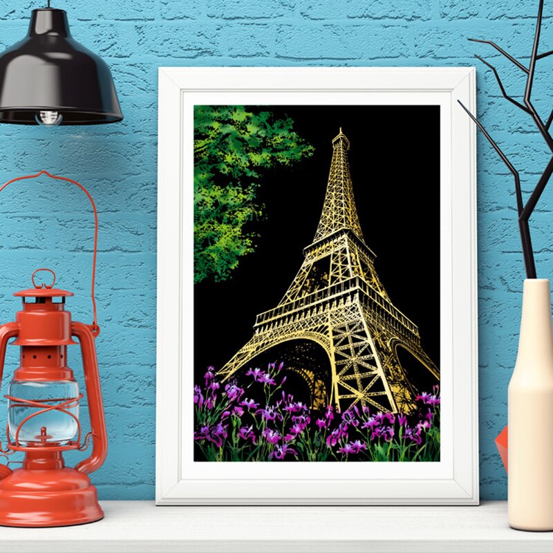 ArtistrySlate | Creative Colorful Scratchable Painting Kit for All Ages 1