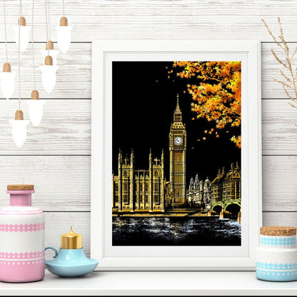 ArtistrySlate | Creative Colorful Scratchable Painting Kit for All Ages 4