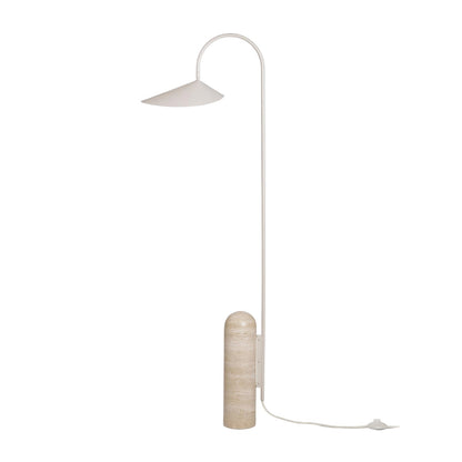 ArumLight | Elegant Slim Metal and Marble Floor Lamp 1