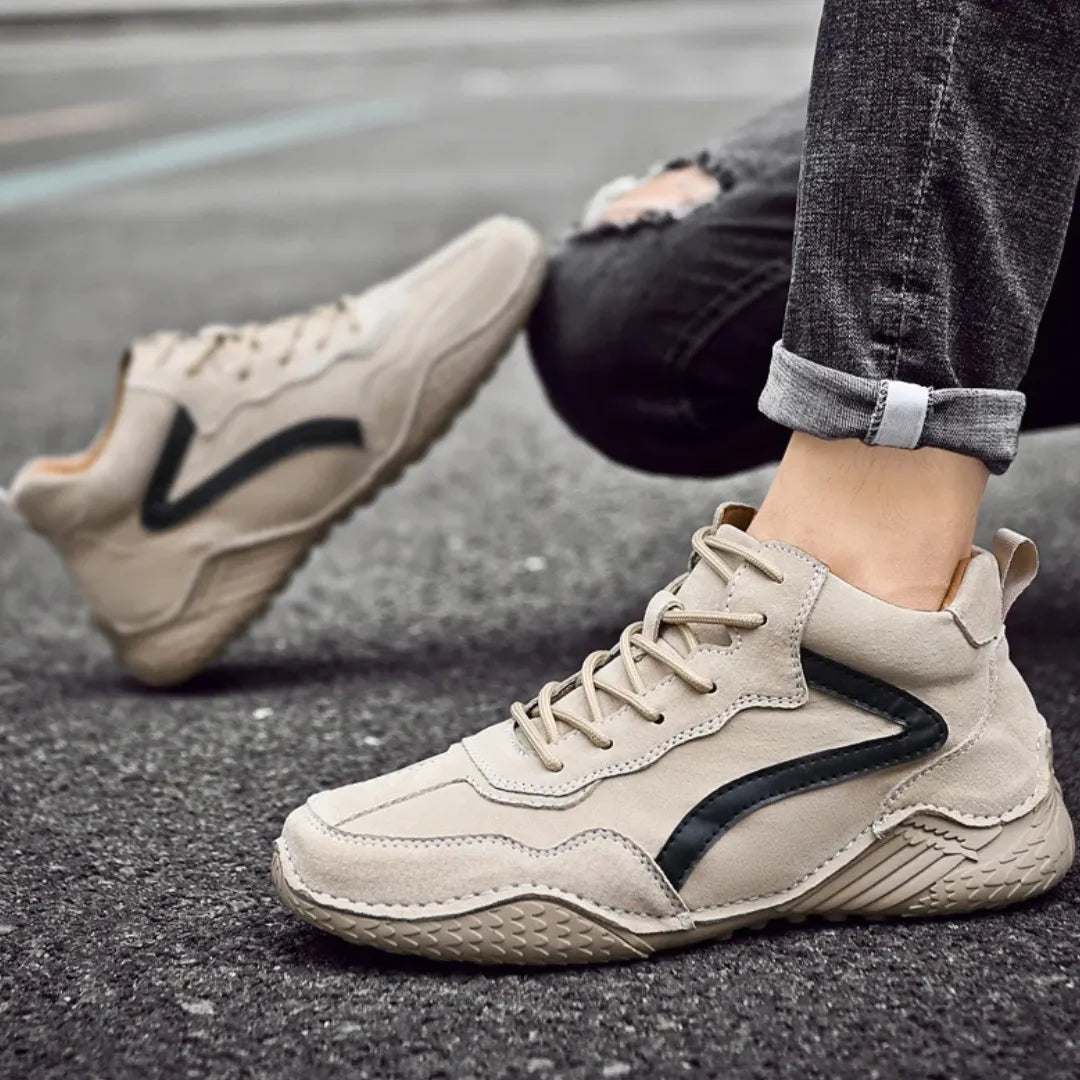 ArvidLeather | Stylish Comfortable High Top Sneakers for Men 5