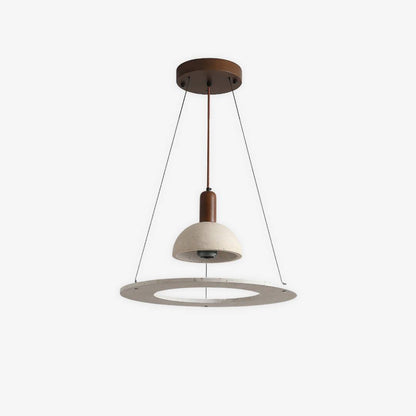 Stylish Stone Pendant Lighting for Dining Room