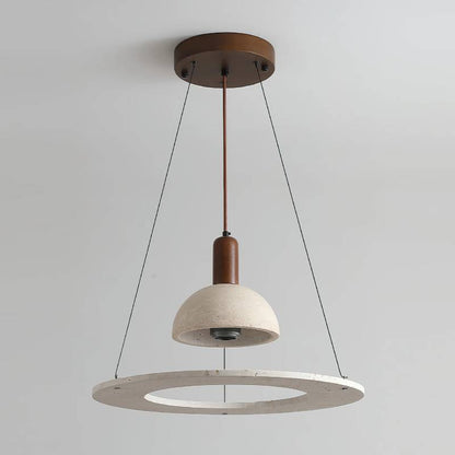 Stylish Stone Pendant Lighting for Dining Room