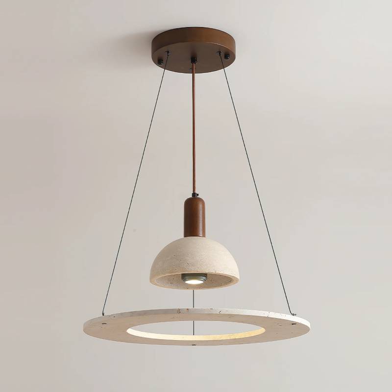 Stylish Stone Pendant Lighting for Dining Room