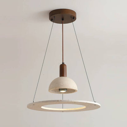 Stylish Stone Pendant Lighting for Dining Room