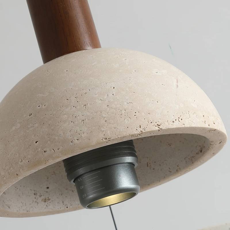 Stylish Stone Pendant Lighting for Dining Room