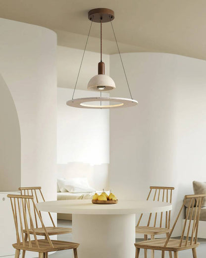 Stylish Stone Pendant Lighting for Dining Room
