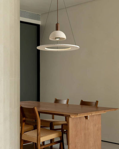 Stylish Stone Pendant Lighting for Dining Room