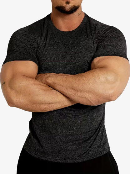 AthleisureFit | Stylish Breathable Muscle Fit Performance T-Shirt 2