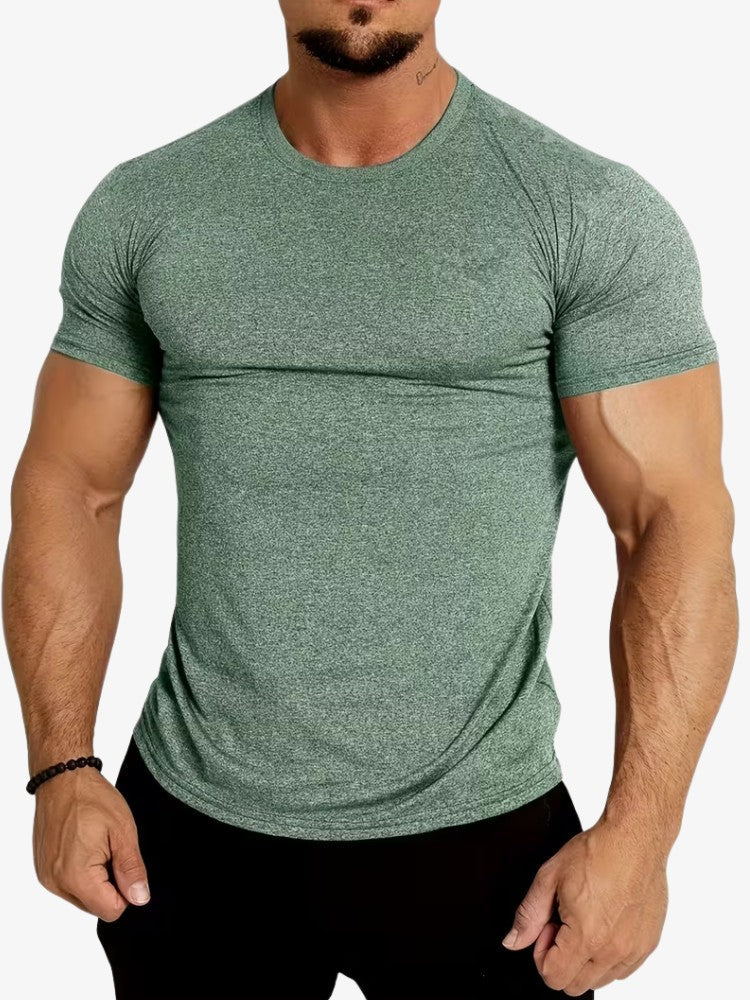 AthleisureFit | Stylish Breathable Muscle Fit Performance T-Shirt 8
