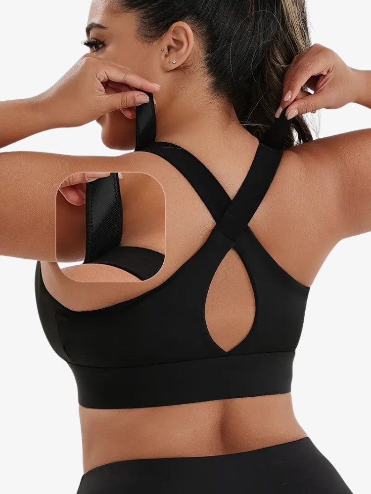 AthleticaFit | Supportive Comfortable Plus Size Sports Bra Pro 1